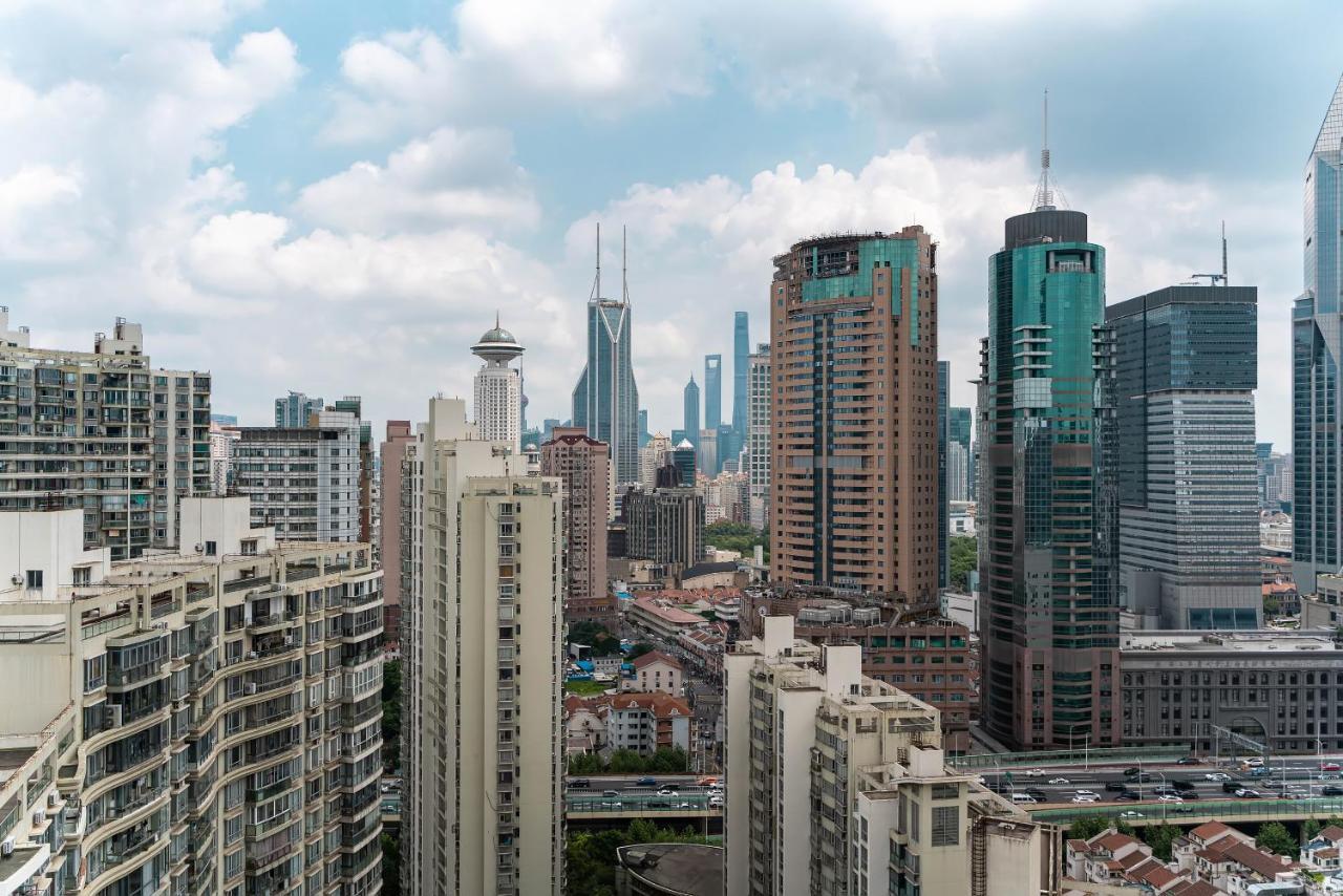 Shanghai Yi Du Apartments Downtown - Near Nanjing West Road Subway Exterior foto